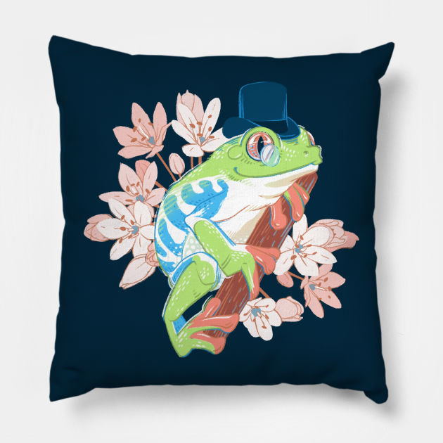 Mr. Gentlefrog - Frog - Pillow