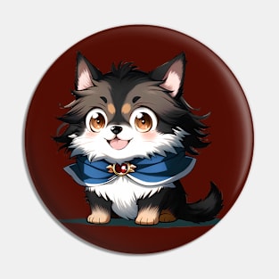 Chibi Style Dog Pin