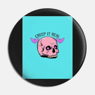 Creep it real with bats Pin