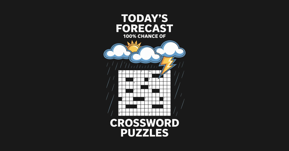 Crossword Puzzle Crossword Puzzle Lover Gift Crossword Puzzle