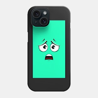 Cute shocked face Phone Case