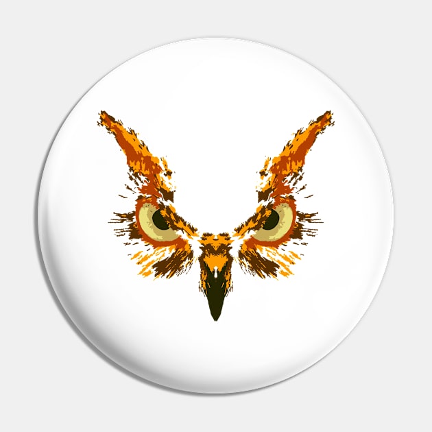 Owl abstact design Pin by Rockave Design