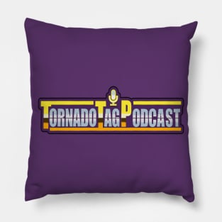 Tornado Tag Podcast Pillow