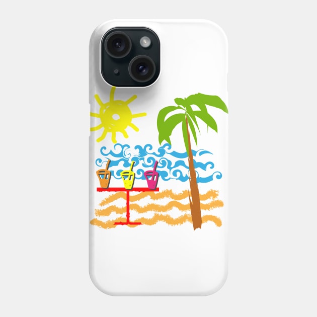 Beach party Phone Case by TaliArtiYa