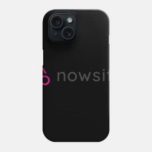 nowsite with logo Phone Case