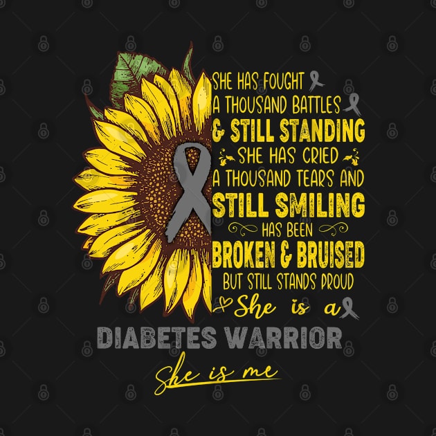 Diabetes Awareness She is A Diabetes Warrior She is Me by ThePassion99