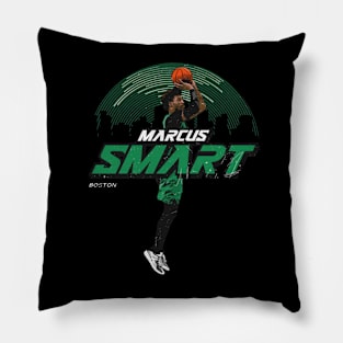 marcus smart skyline Pillow