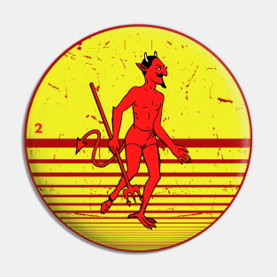 El Diablito Loteria Reimagined Pin