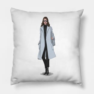 luxury girl Pillow