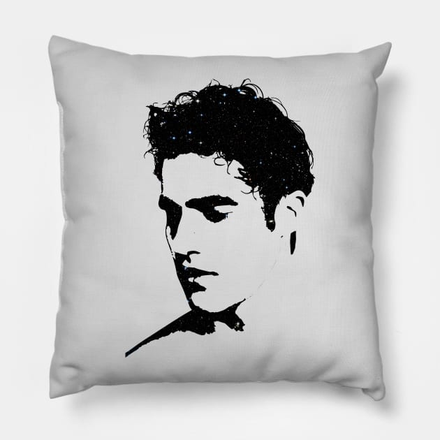 Darren With Stars Pillow by byebyesally