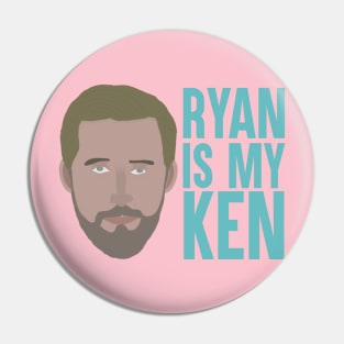 Ryan is My Ken - Blue Pin