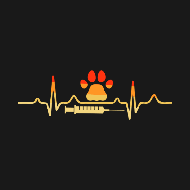 Veterinary Medicine Heartbeat by BlackCatArtBB