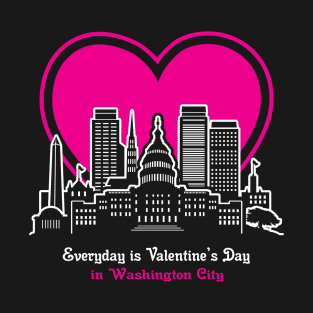 Valentine's Day in Washington City T-Shirt