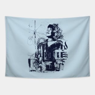 Billie Holiday Tapestry