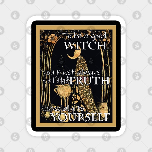 To be a god witch Magnet by CraftyWorld_84