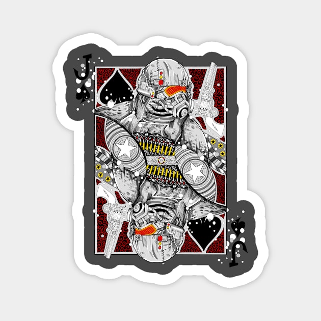 N.C.R. Winning hand Magnet by paintchips