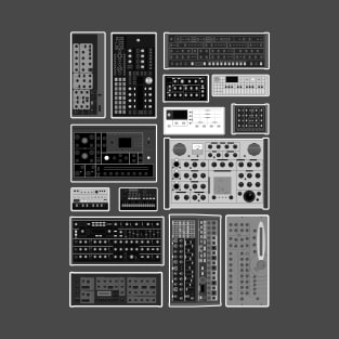 Synthesizer Collection for Electronic Musician T-Shirt
