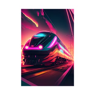 The Speed Of The Bullet Train - Neon T-Shirt