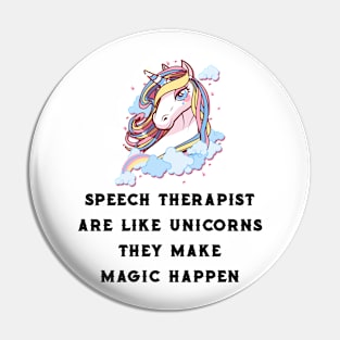 Speech Therapist Are Like Unicorns Speech Therapy Pin