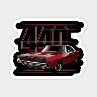 68 Charger American Muscle Magnet