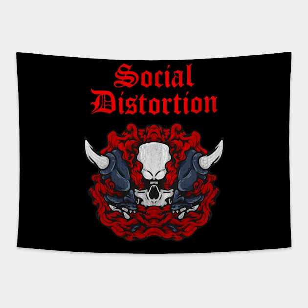 Social Distortion Hard Times and Nursery Rhymes Tapestry by Rooscsbresundae