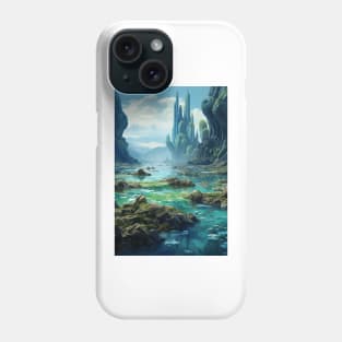 Alien world Phone Case