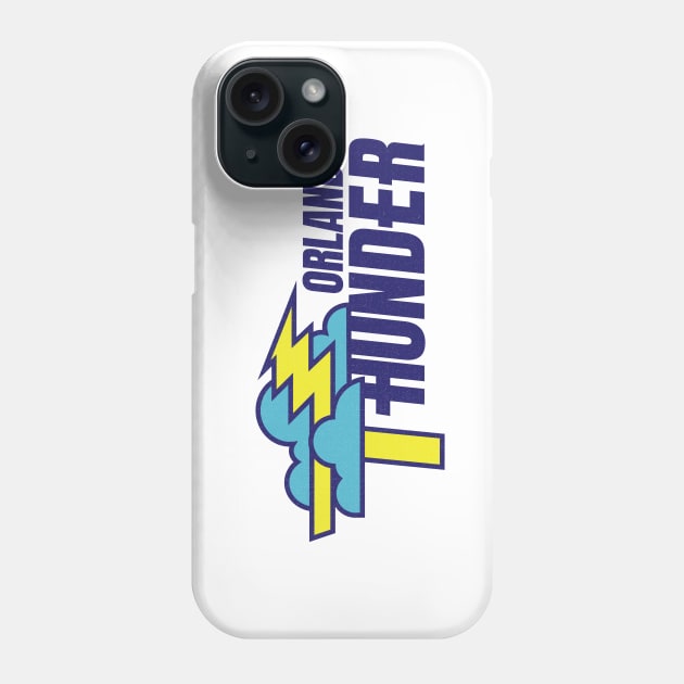 Defunct Orlando Thunder WLAF Football 1991 Phone Case by LocalZonly