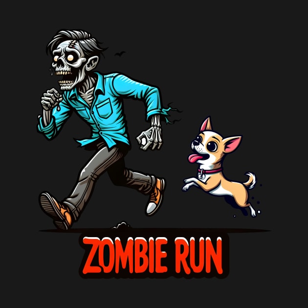 Zombie Run by Rawlifegraphic