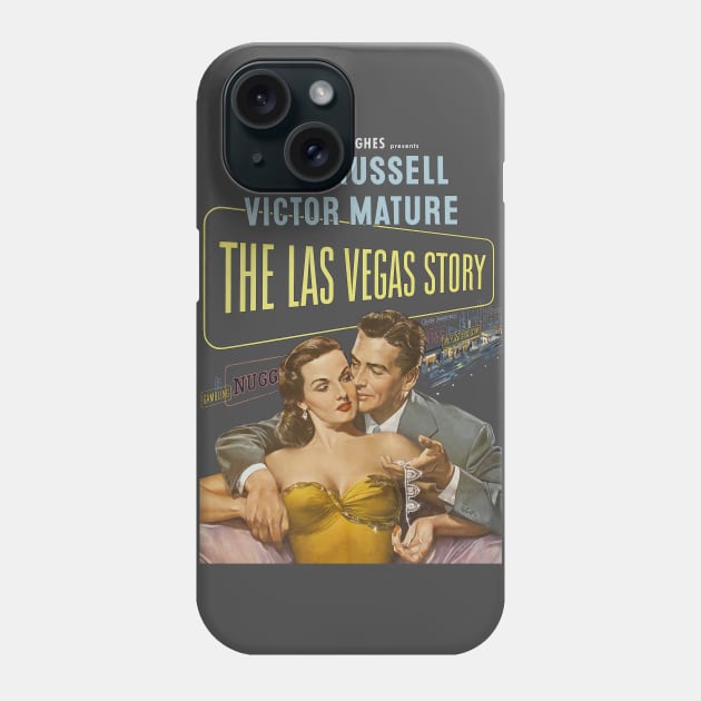 The Las Vegas Story Movie Poster Phone Case by MovieFunTime