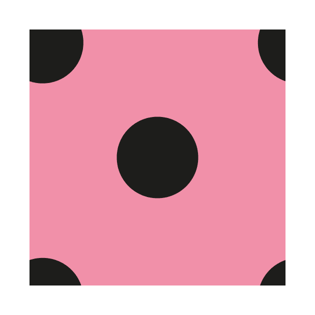 pink polka dots by bangueran