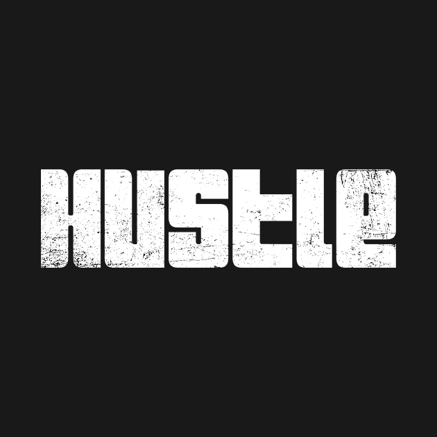 HUSTLE Retro 70s art by ClothedCircuit