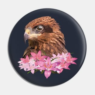 Bird of prey Pin