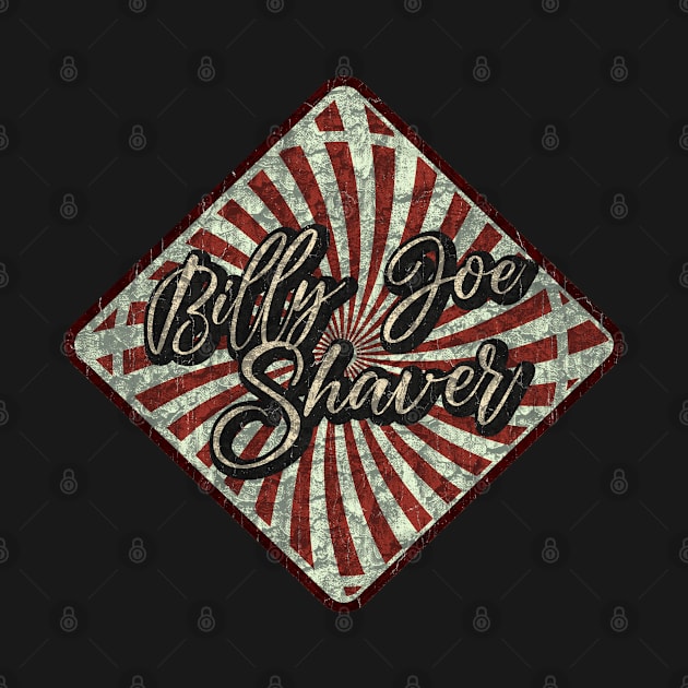 Billy Joe Shaver vintage design on top by agusantypo