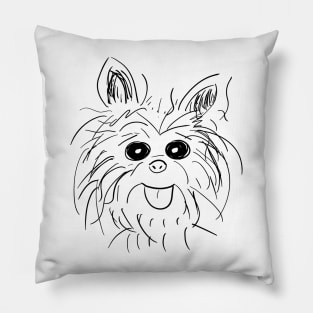 The Yorkie Pillow