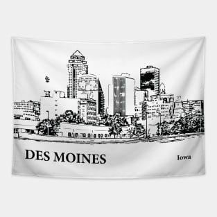 Des Moines - Iowa Tapestry