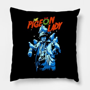 The Pigeon Lady Pillow