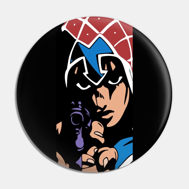 Blue Mista Pin by Siderjacket