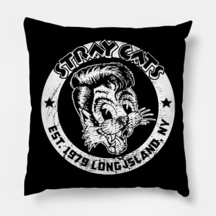 stray cats Pillow