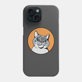 Dopey Cat - Funny Animal Design Phone Case