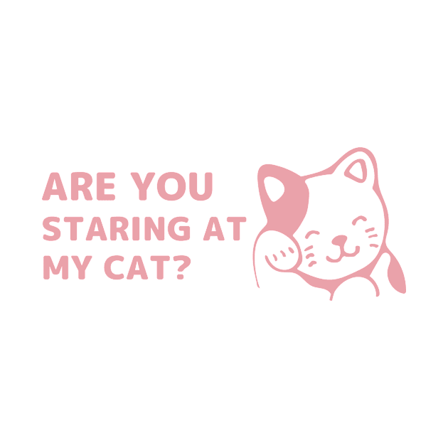 Are you staring at my cat again? by Bubbly Tea