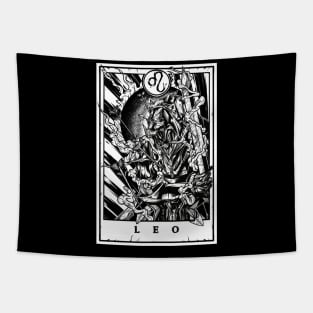 Leo Zodiac Tarot Tapestry