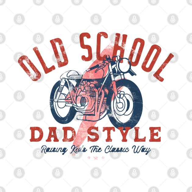 Old School Dad Style Funny Dad Jokes Fathers Day by Fitastic