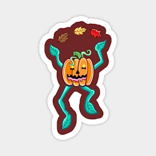 Dancing Jack-O-Lantern Magnet