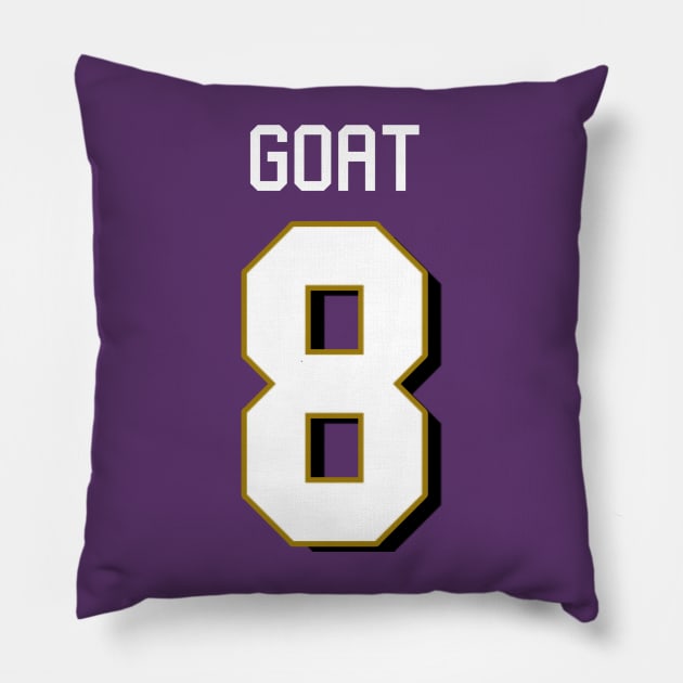 The Goat 8 Pillow by MugsForReal