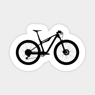 Canyon Lux Mountain Bike Silhouette Magnet