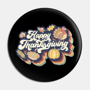 Family Thanksgiving 2023 Happy Thanksgiving Christian Pin