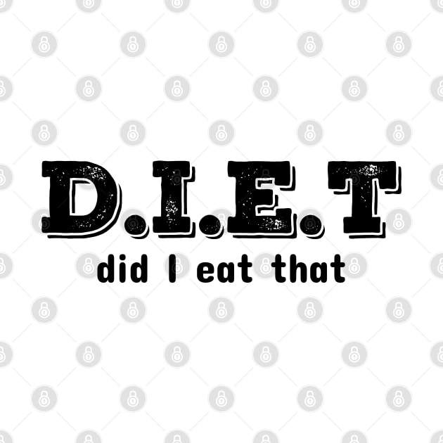 Diet Did I Eat It by CreativeWidgets
