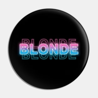 blonde Pin