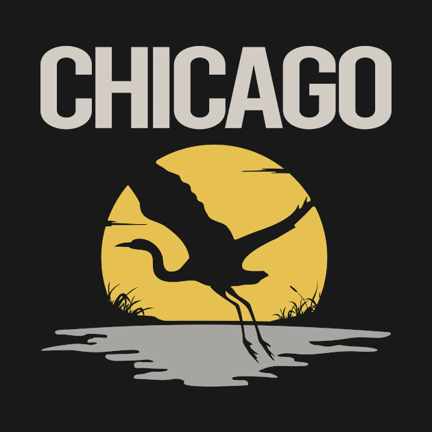 Flying Stork Chicago by flaskoverhand
