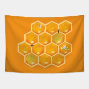 Lemon Honey Tapestry